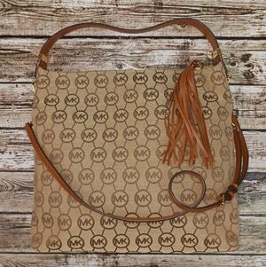 Michael Kors Brown and Tan Purse